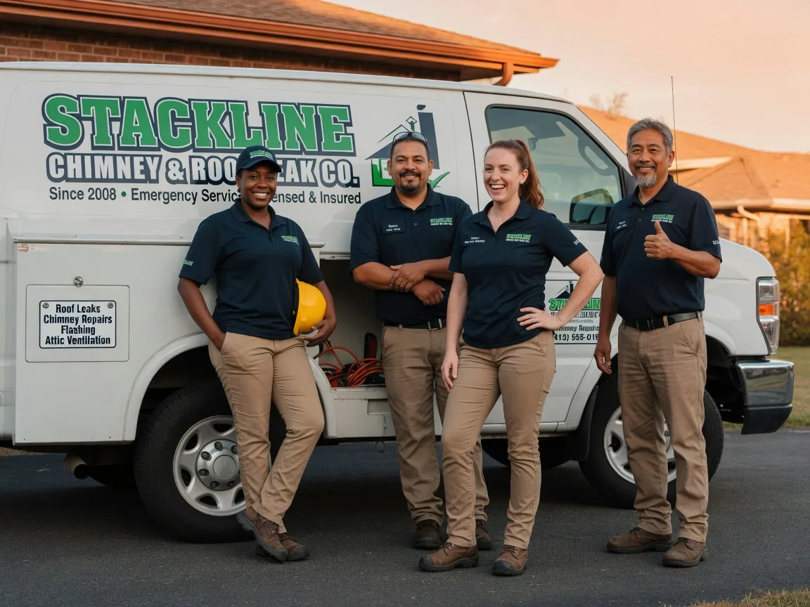 Chimney flashing repair company in Decatur, IA